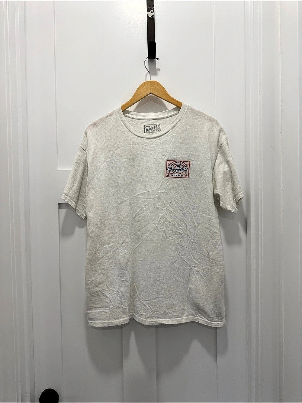 Benny Gold Anti-Work Wear Tee White Large